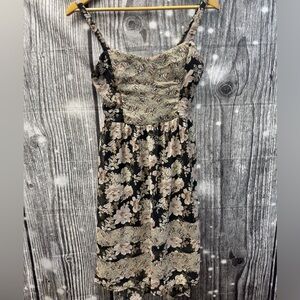 Mudd Summer Floral Dress Medium